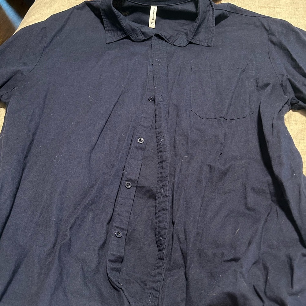 Men's Navy Blue Shirt